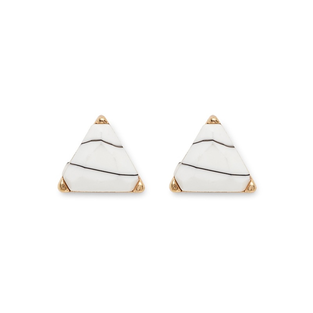 Stone Stud Earring Set
